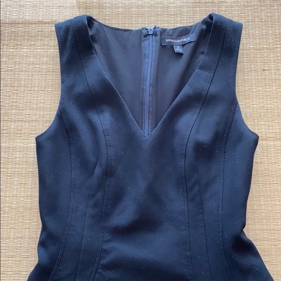 Banana Republic Black A-Line Dress - Picture 5 of 8